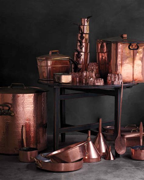 martha stewart metal recipe box|Martha and the Art of Collecting Copper Cookware .